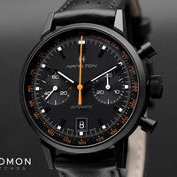 American Classic Intra-matic Auto Chrono Blackout Orange Ref. H38446732
